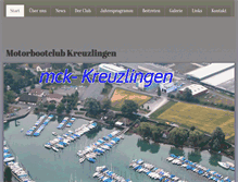 Tablet Screenshot of motorbootclub.ch